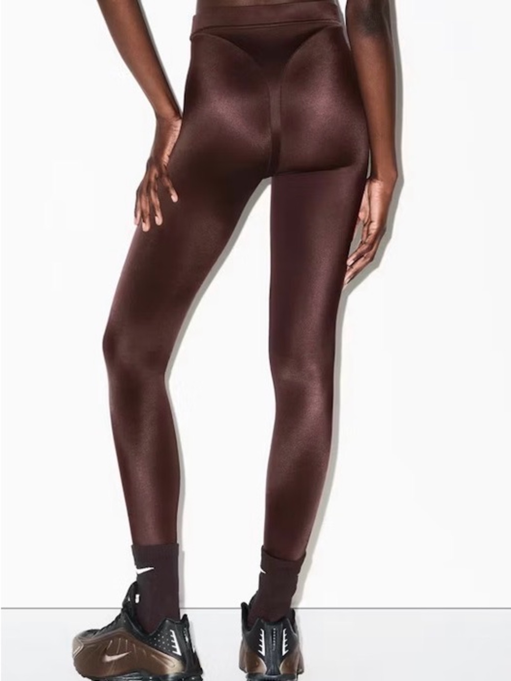 SKIMS NWT SHINE V PANEL LEGGING 26 inch